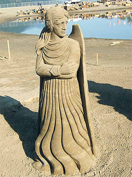 Sculpture en sable