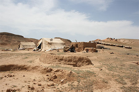 Camp semi-nomade