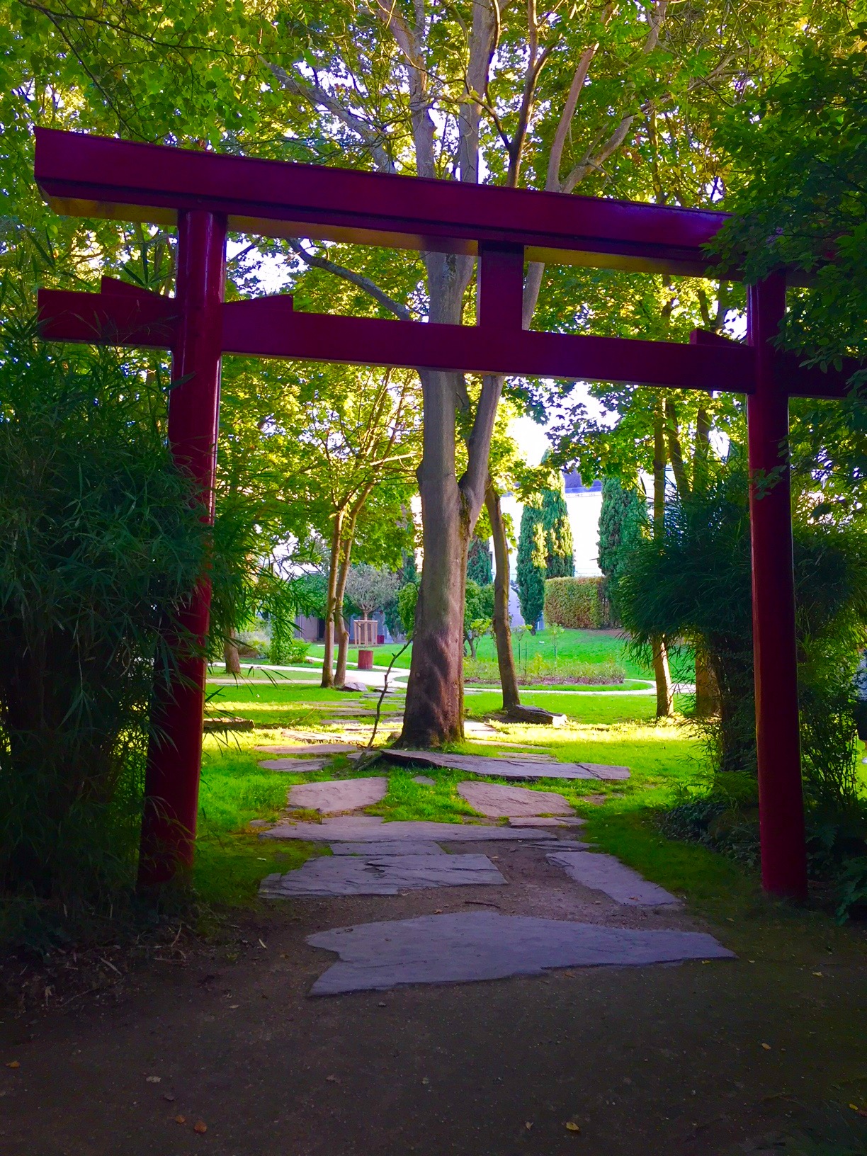 Le jardin zen du parc de l'amitié, Rueil-Malmaison