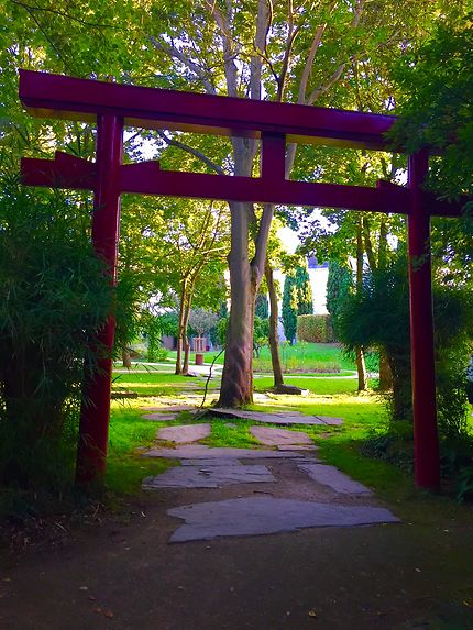 Le jardin zen du parc de l'amitié, Rueil-Malmaison