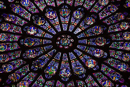 Notre-Dame de Paris, la rosace
