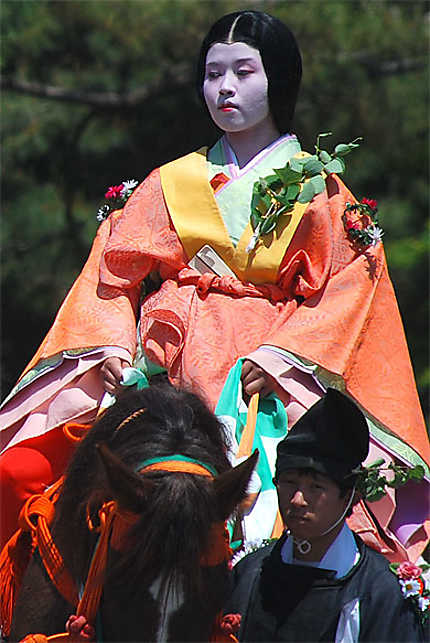 Dame de la cour du Kyoto Aoi Matsuri 
