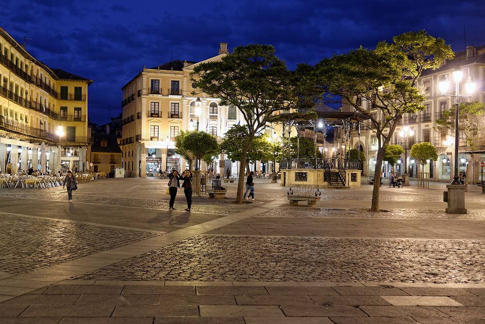 Plaza Mayor de nuit