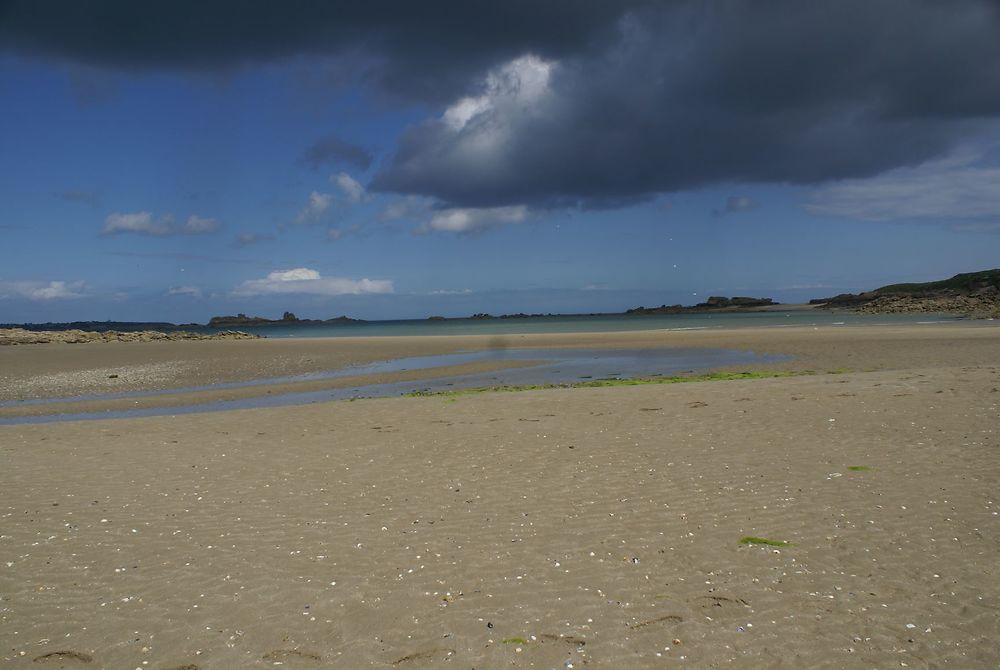 Plage de rêve à Saint-Jacut-de-la-Mer