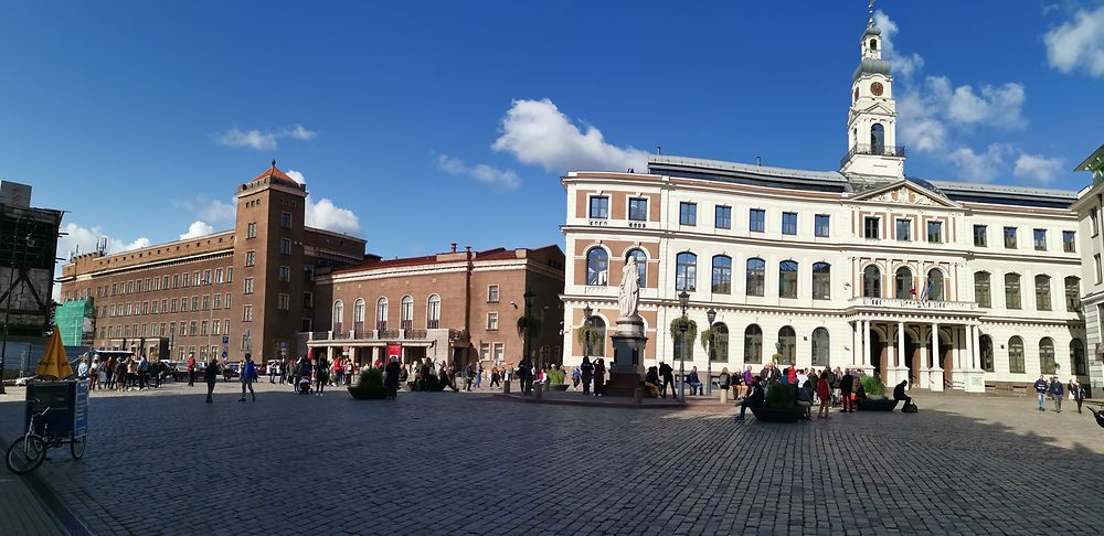 Place de l'hôtel de ville de Riga