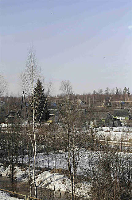 La russie vue du train