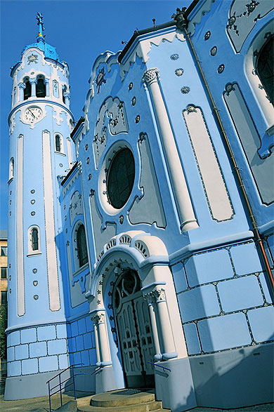 L'église bleue