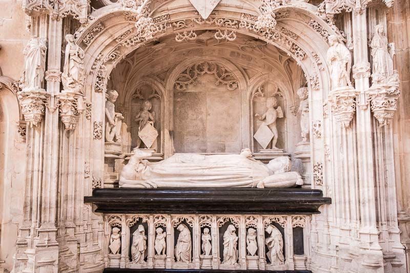 Monastère de Brou, tombeau Marguerite de Bourbon