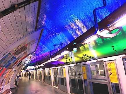 Station du métro Nation