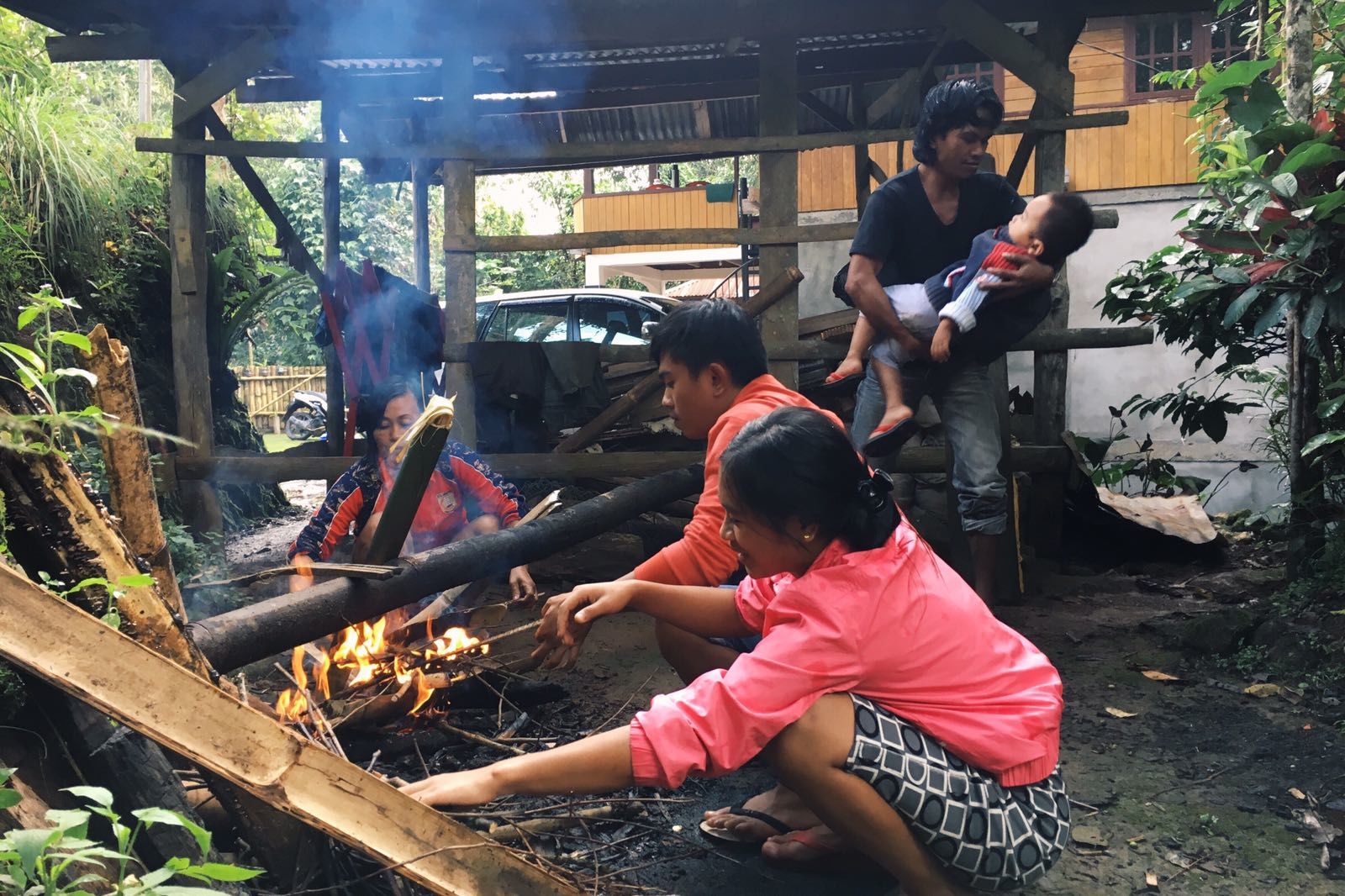 La cuisine traditionel en pays Toraja