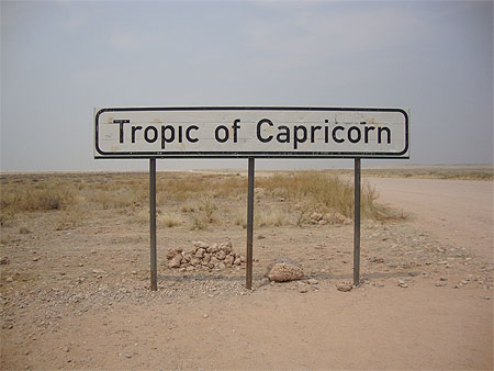 Tropique du Capricorne Tropique du Capricorne