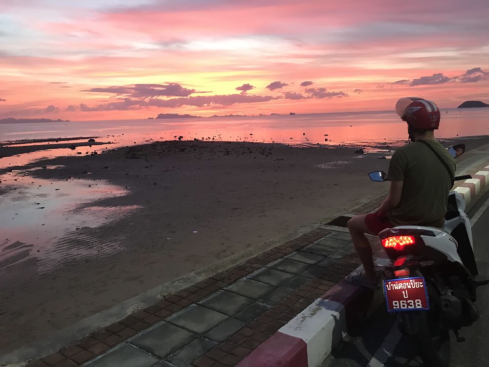 Coucher du soleil à Koh Samui