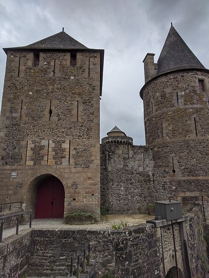 Entrée du Château de Fougères