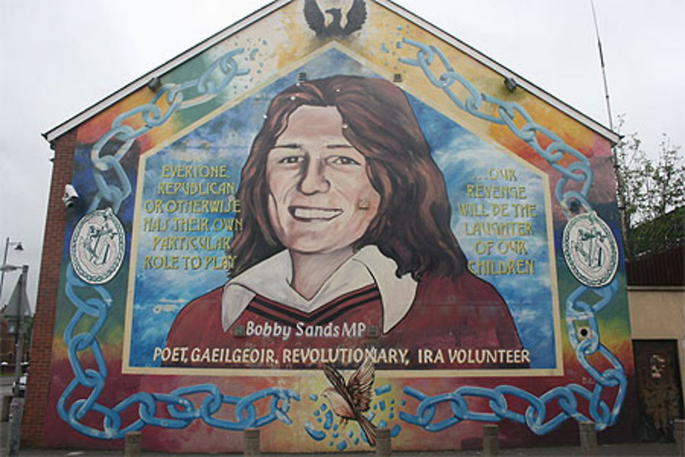 Fresque de Bobby Sands