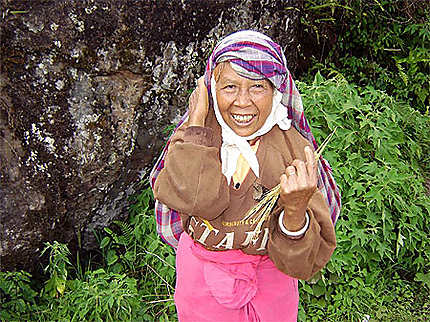 Femme Toraja à Batutumonga