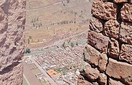 Vue sur les hauteurs du parcours des Incas