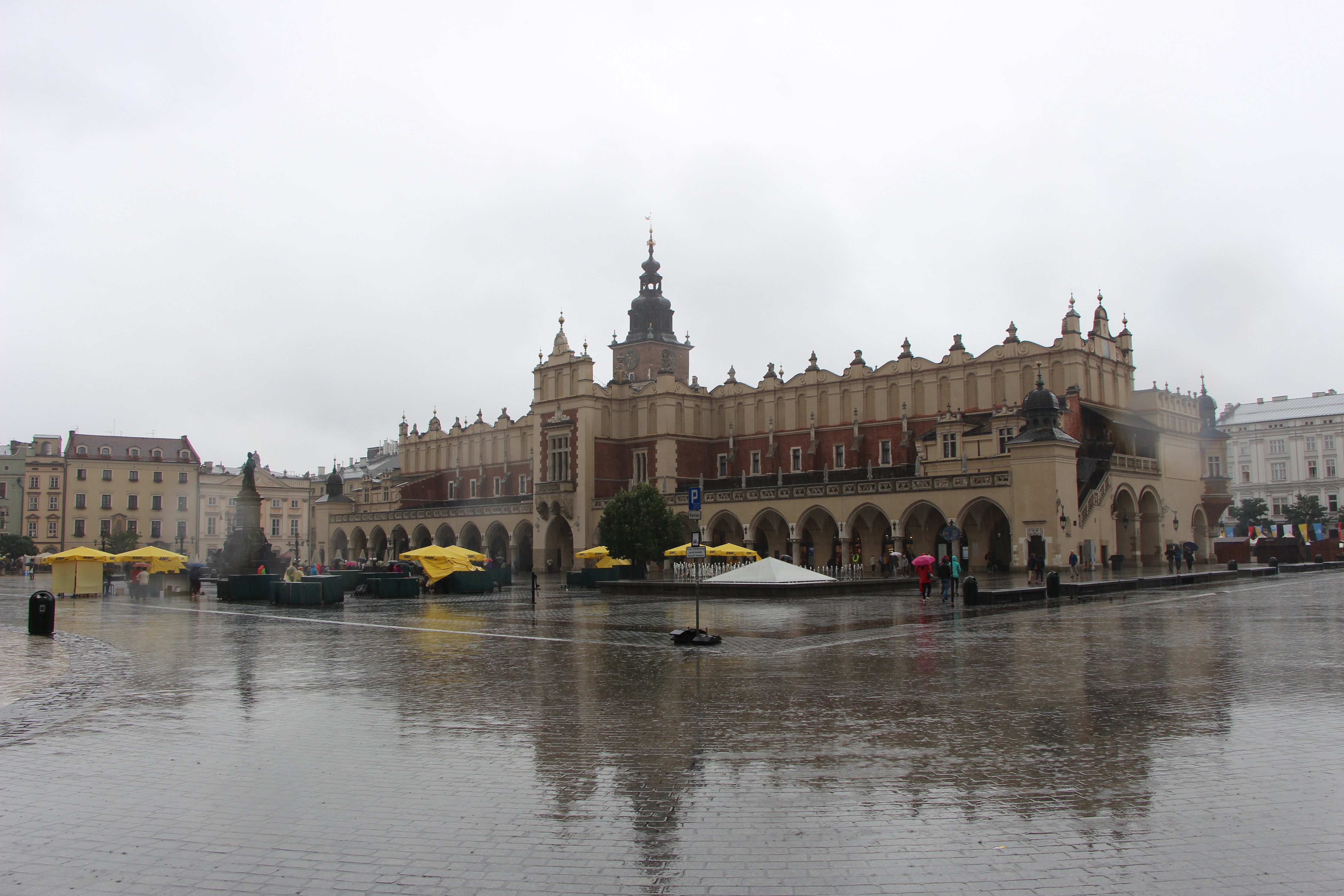 Cracowie - place du marché principal Cracowie - place du marché principal