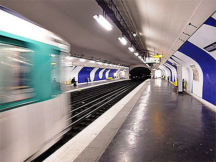 Insolite station de métro