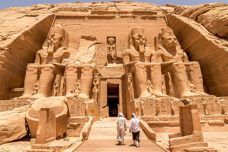Les temples d’Abou Simbel, Égypte