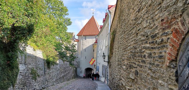 De la ville haute à la ville basse, Tallinn, Estonie