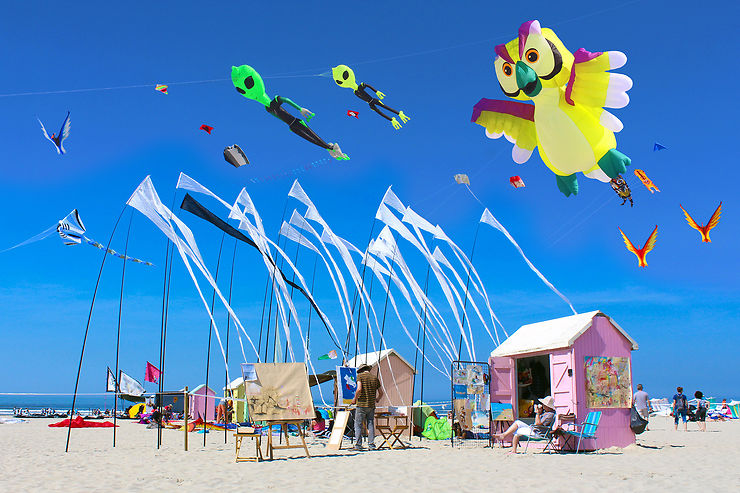 Rencontres internationales de cerfs-volants à Berck-sur-Mer