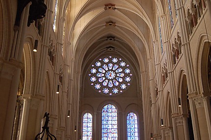 La rosace de la cathédrale de Chartres