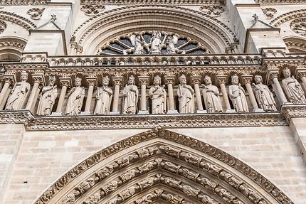 Notre-Dame de Paris, détail façade
