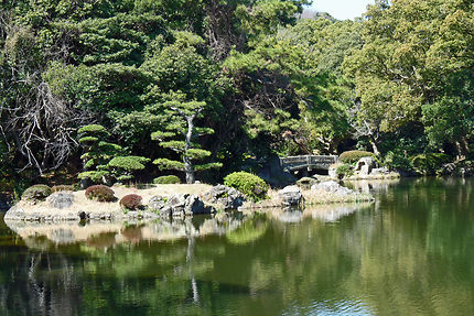 Un des plus beaux jardins du Japon