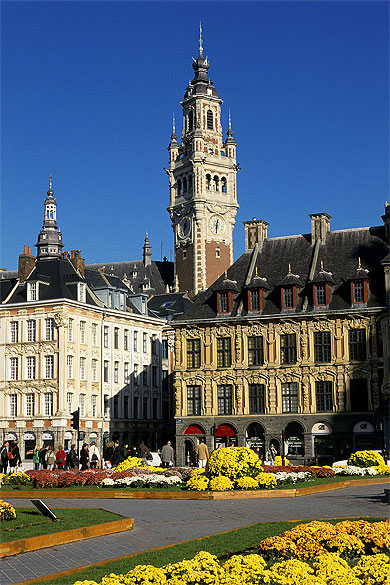 Beffroi et Grand'Place, Lille Beffroi et Grand'Place, Lille