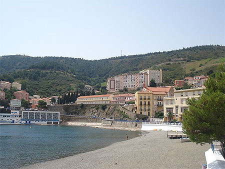 Petite plage à Cerbère Petite plage à Cerbère