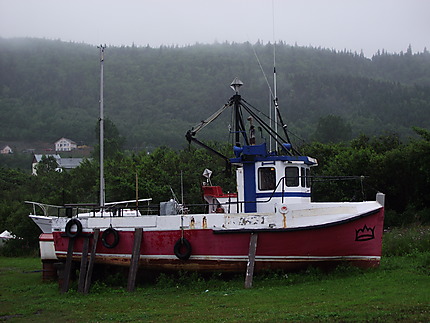 Bateau de pêche à Cloridorme
