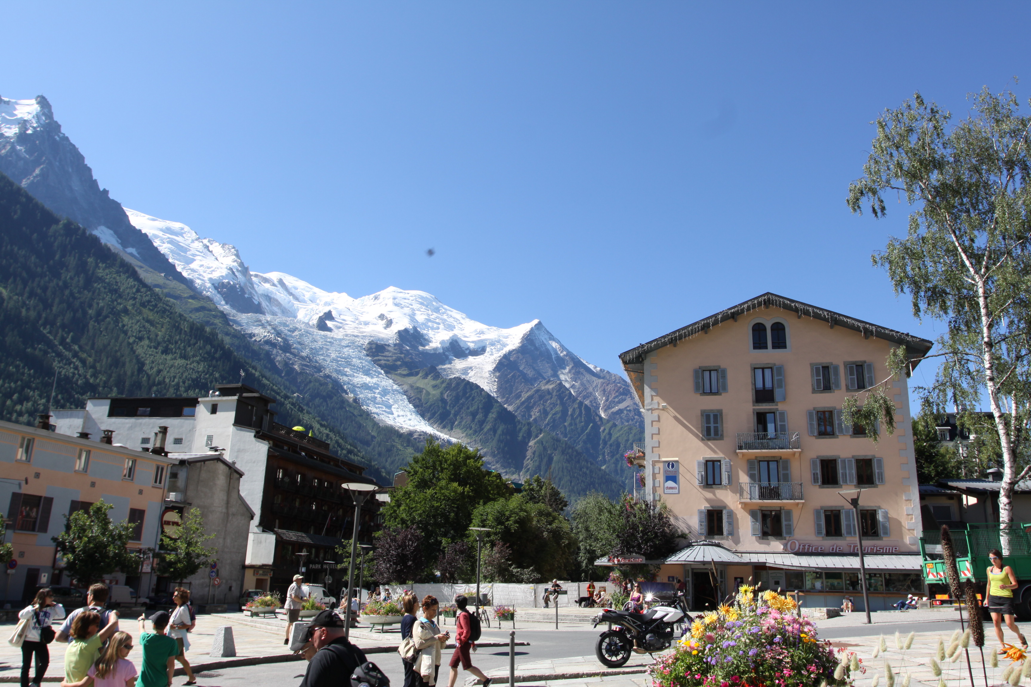 Chamonix Glacier Des Bossons Glacier Montagne Glacier Des