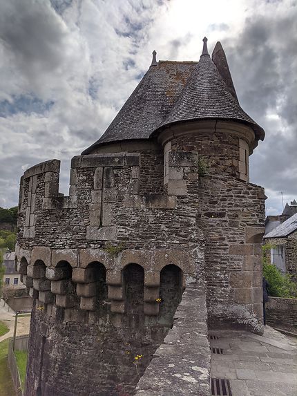 Tourelle du Château de Fougères