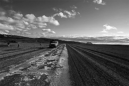 Sur la route du Landmannalaugar
