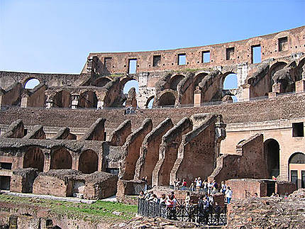 A l'intérieur du Colisée