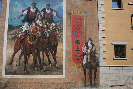 Peintures murales à Fonni Peintures murales à Fonni