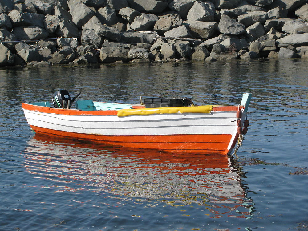 Chaloupe de pêche à Cloridorme