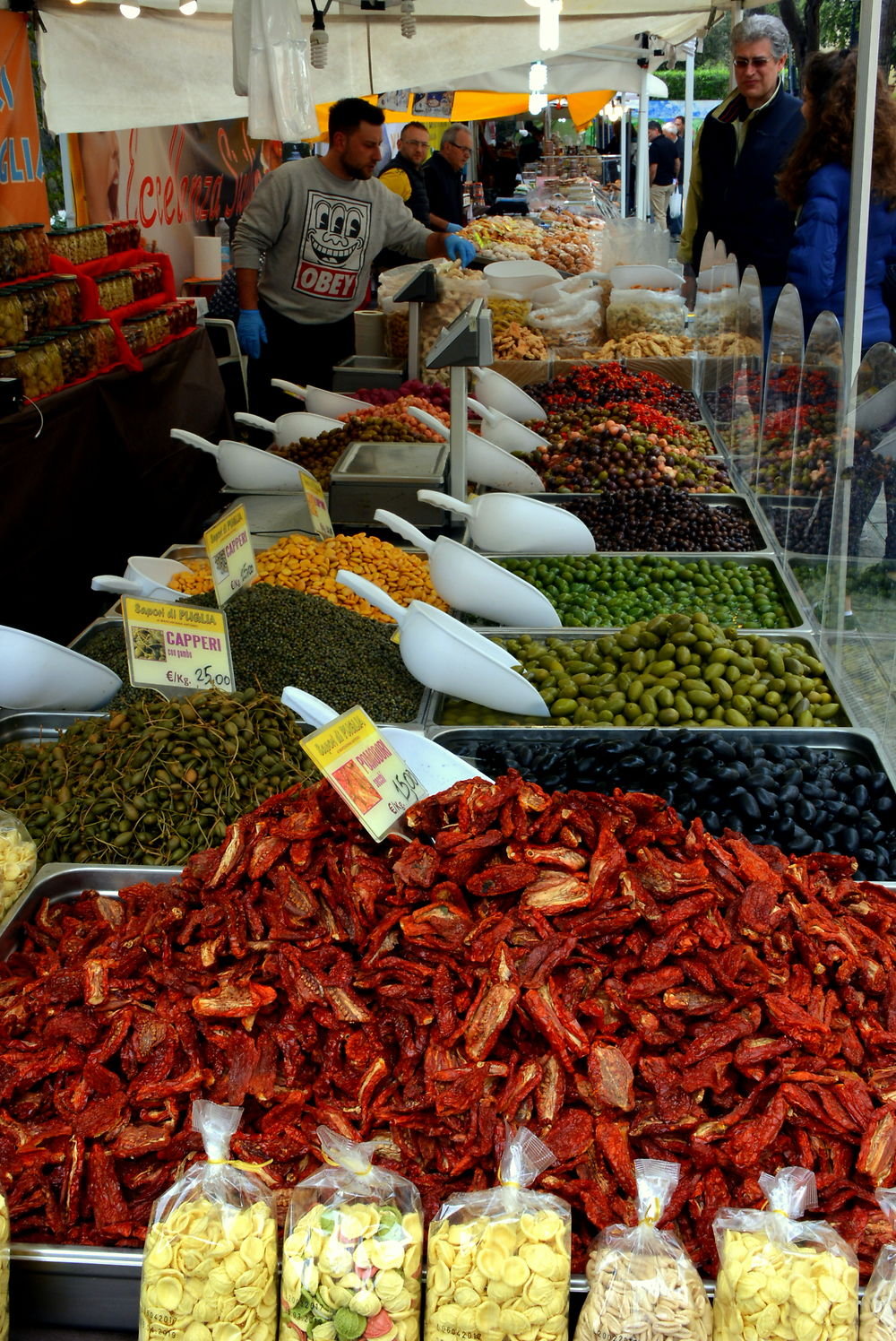 Les produits du terroir vendus au marché