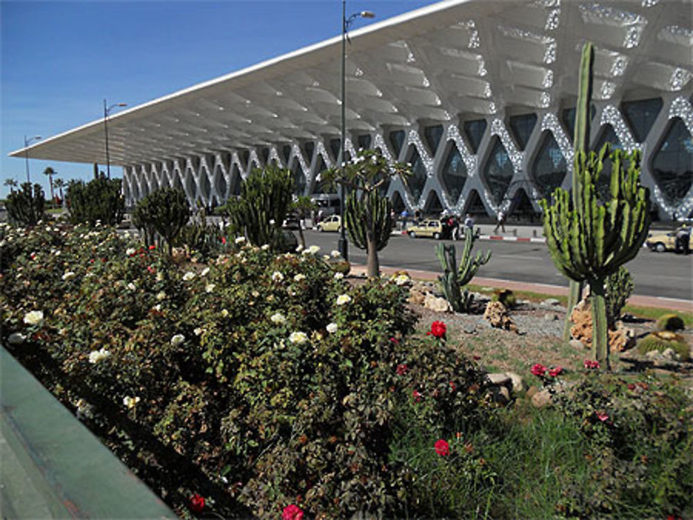 L'aéroport de Marrakech