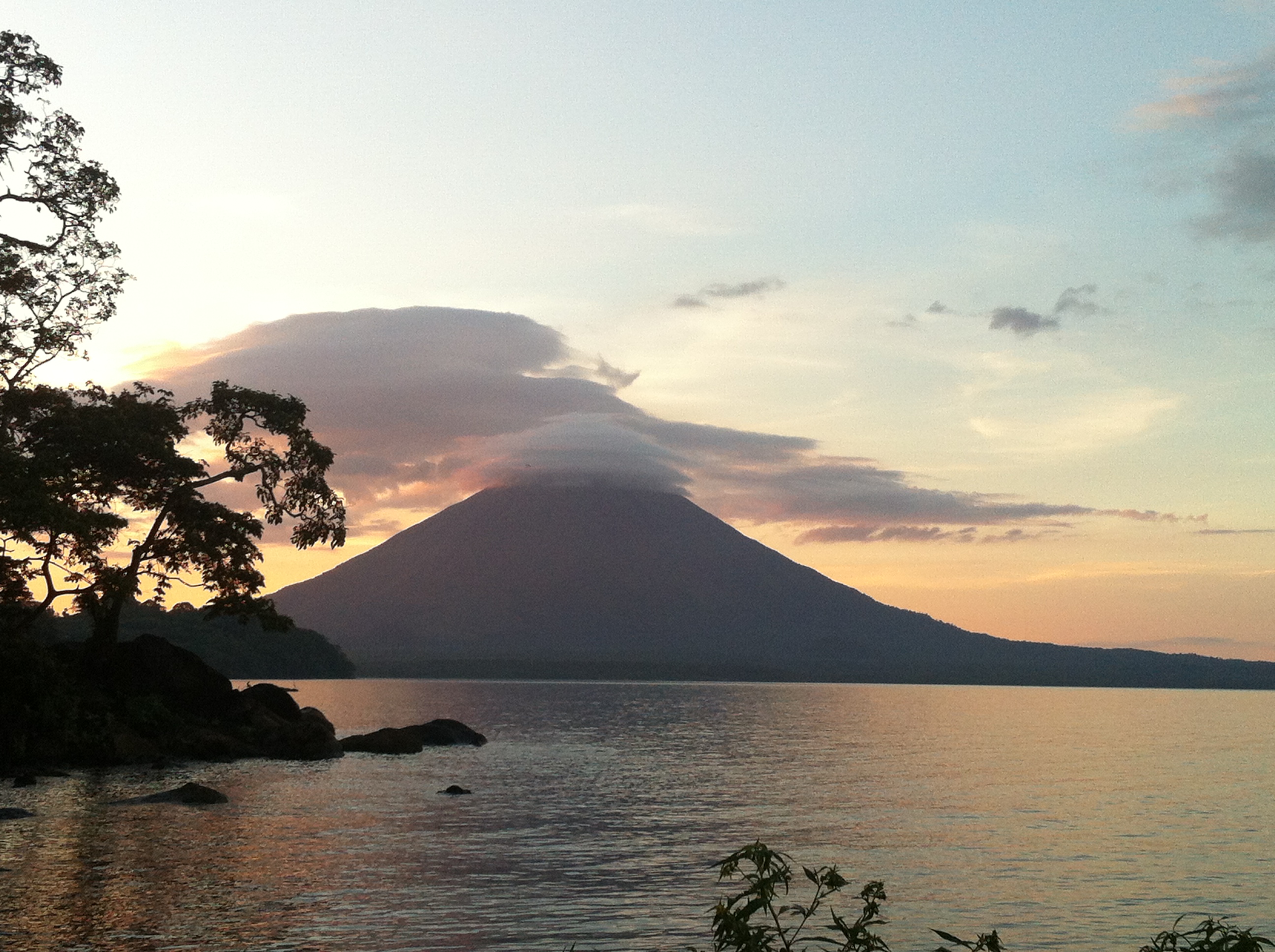 Coucher de soleil sur Ometepe Coucher de soleil sur Ometepe