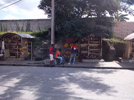 Vendeurs à El Cobre