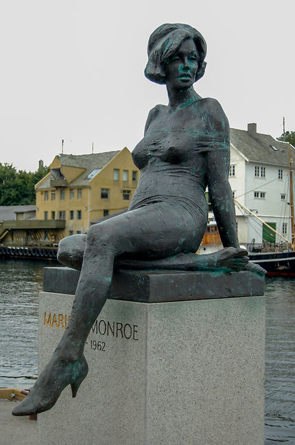 Marilyn Monroe à Haugesund en Norvège