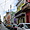 Rue colorée du centre-ville de San Juan