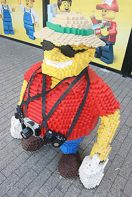 Un touriste Lego