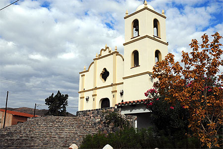L'église d'Angastaco L'église d'Angastaco