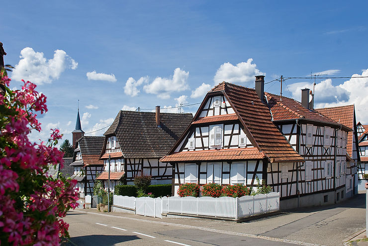 Hunspach, l’un des plus beaux villages français