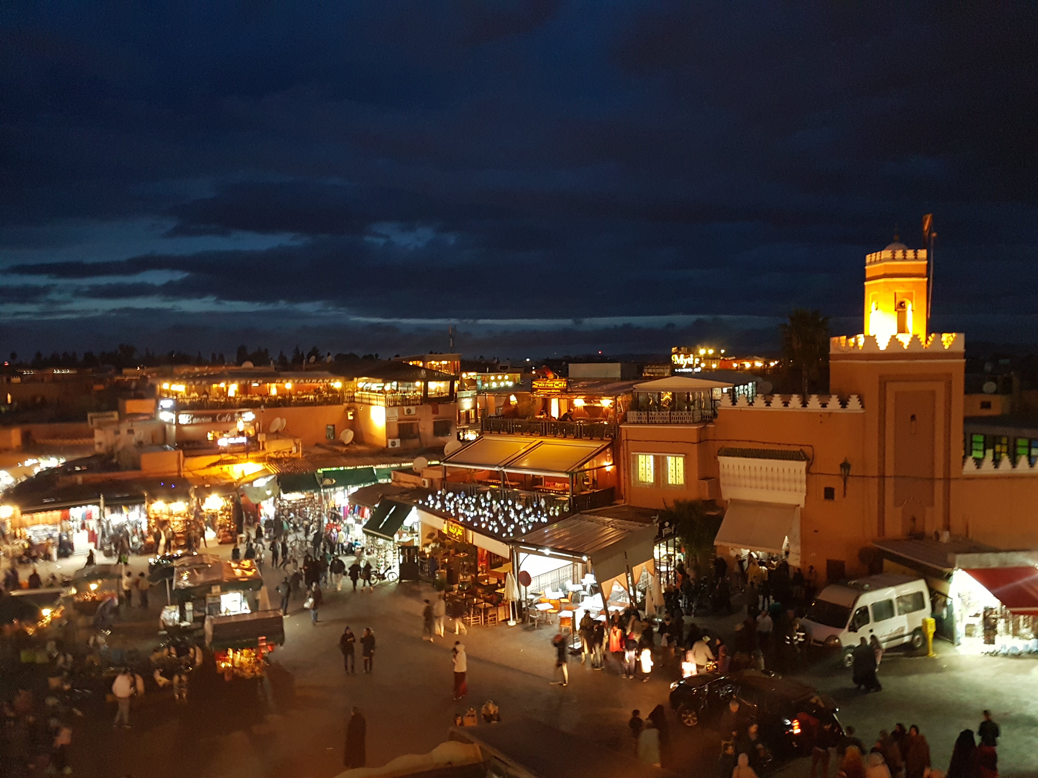 Jemaa el fna de nuit Jemaa el fna de nuit