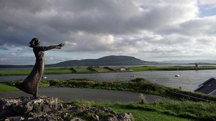 "Waiting on shore ",  Ross point, comté de Sligo