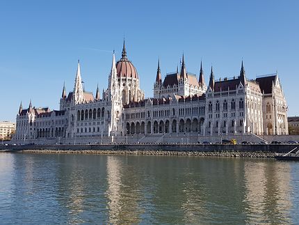Budapest, vue du Danube 