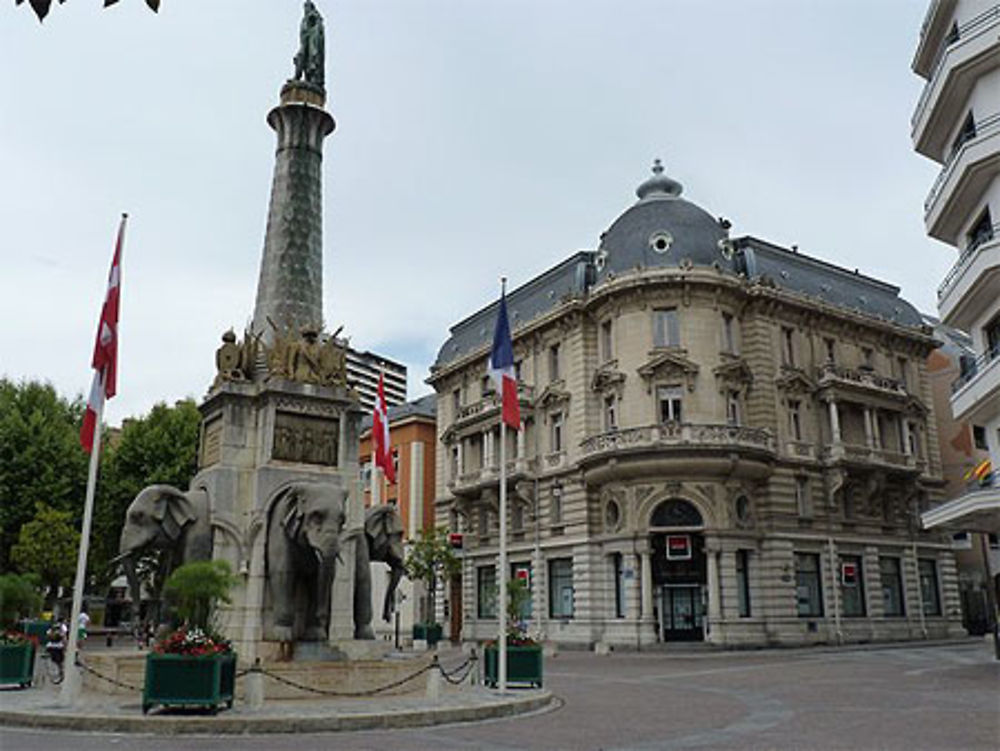 Fontaine aux éléphants ou des 4 sans-cul